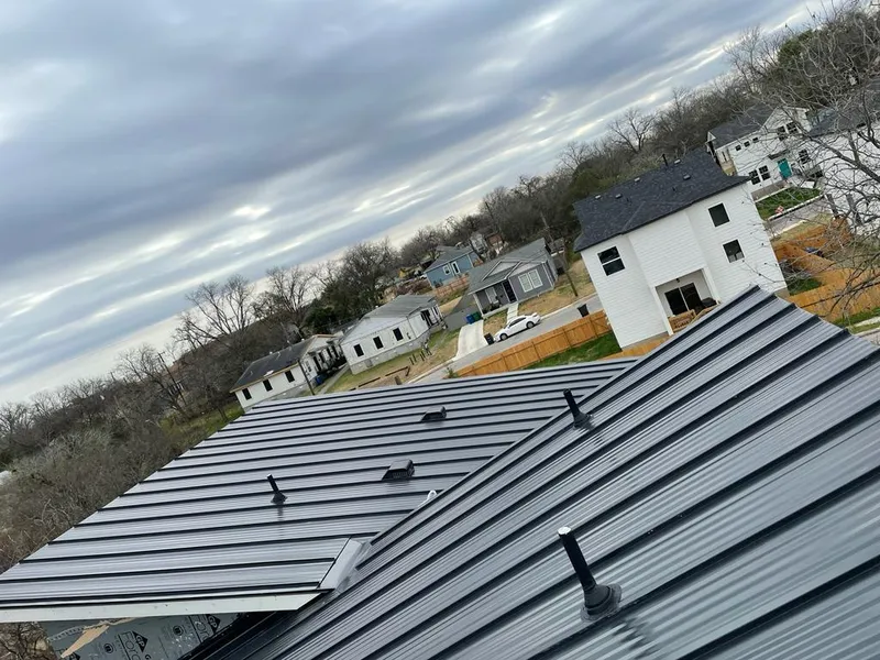 Standing seam metal roof panels with vents for Skylight Repair in Harrisburg